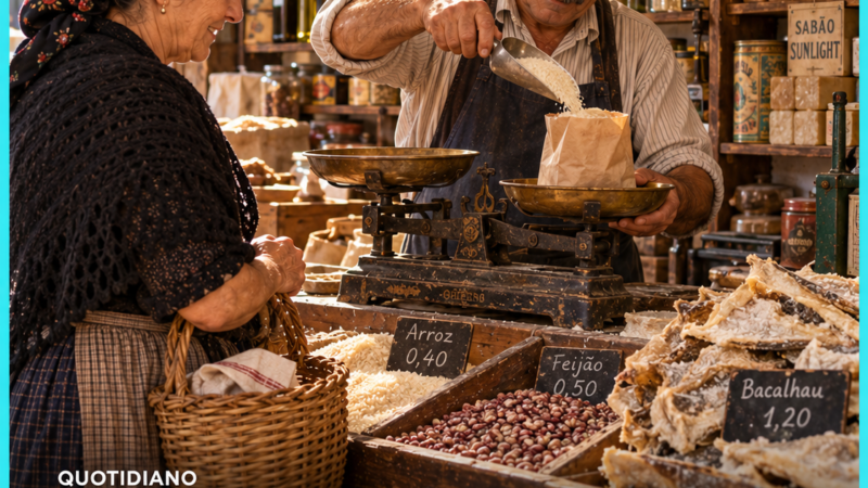 Lembra-se do nome da mercearia da sua infância? Na sua terra também se comprava fiado?