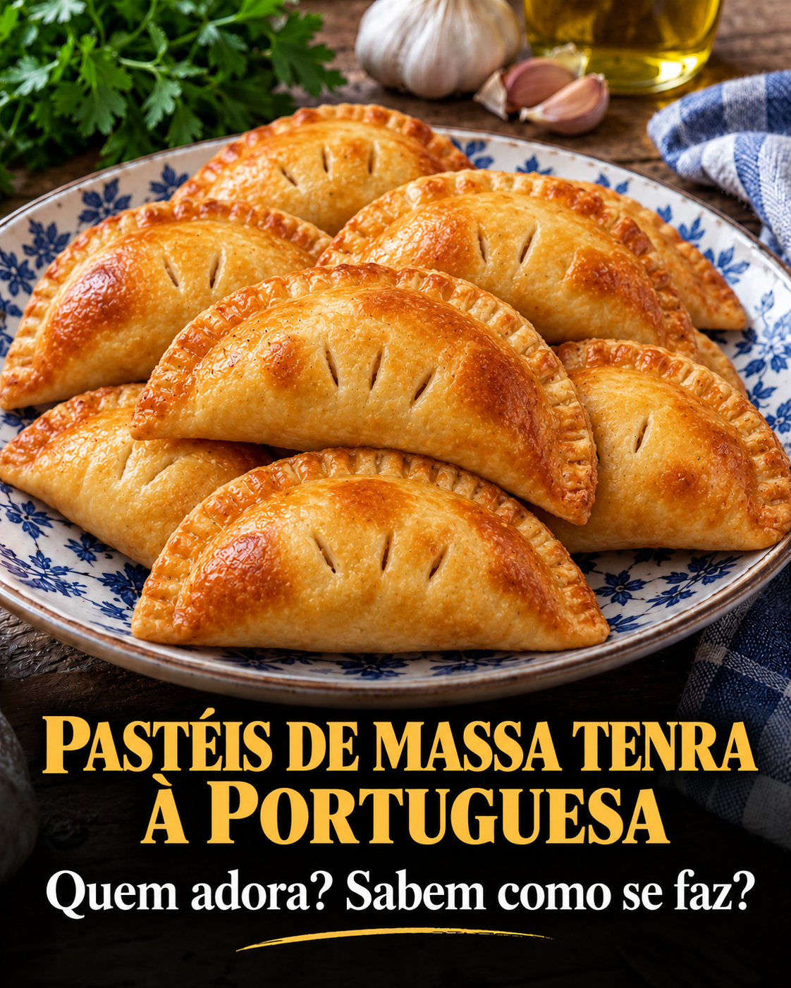 Pastéis de Massa Tenra à Portuguesa