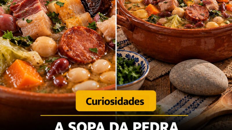 Sopa da Pedra. Começou mesmo com uma pedra?