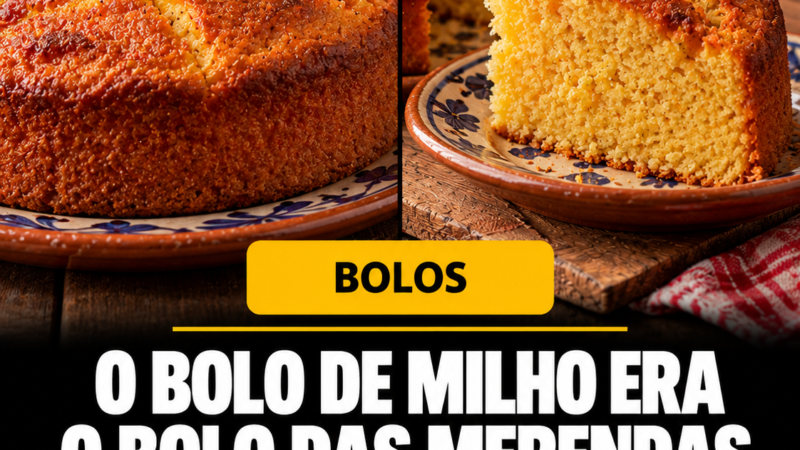 BOLO DE MILHO