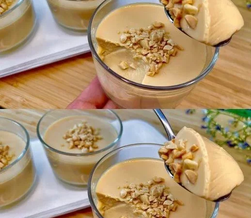 Mousse de amendoim