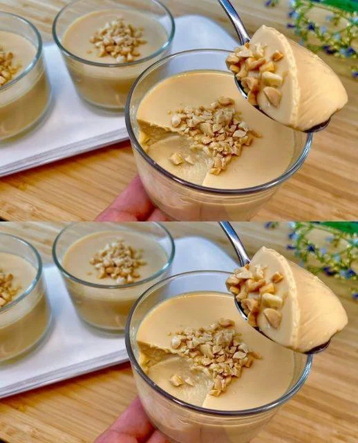 Mousse de amendoim