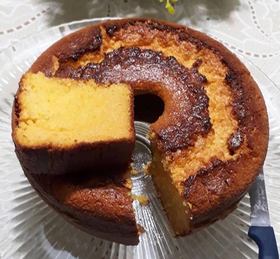 Bolo de Milho de Liquidificador em 40 minutos