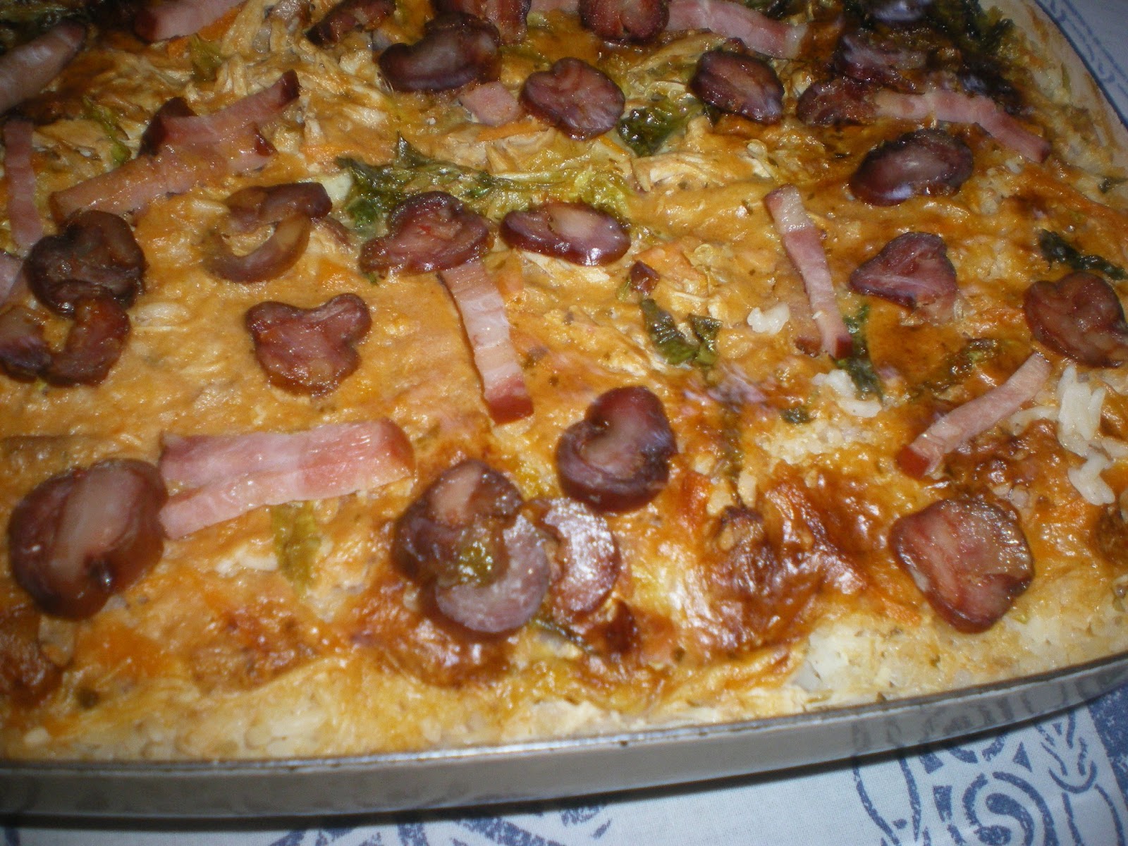 Arroz de frango tipo á pato