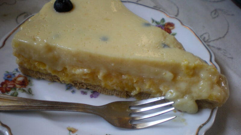 Tarte Manga e Maracujá