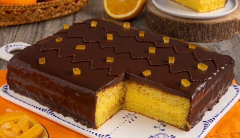 O melhor bolo de Laranja do mundo