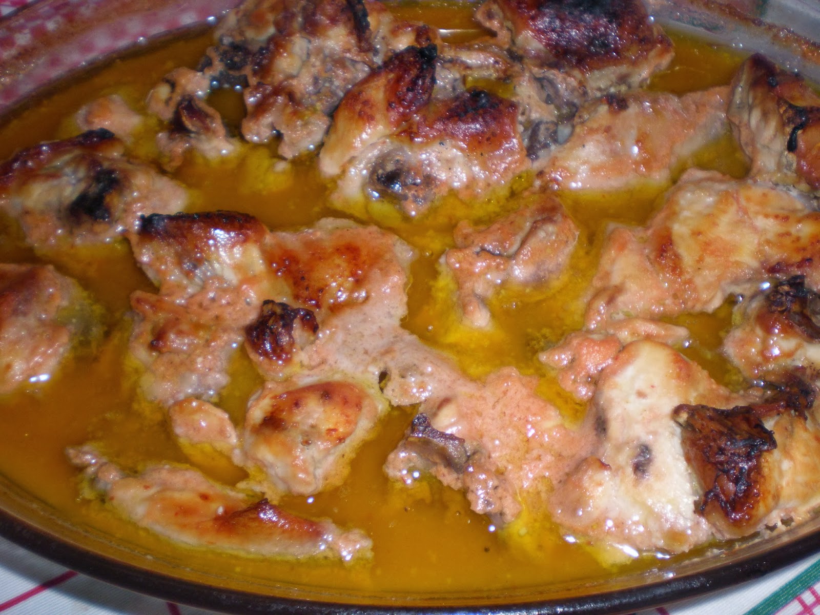 Frango no Forno com Iogurte