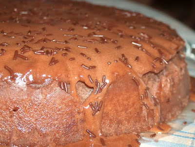 BOLO DE CHOCOLATE EM 5 MINUTOS