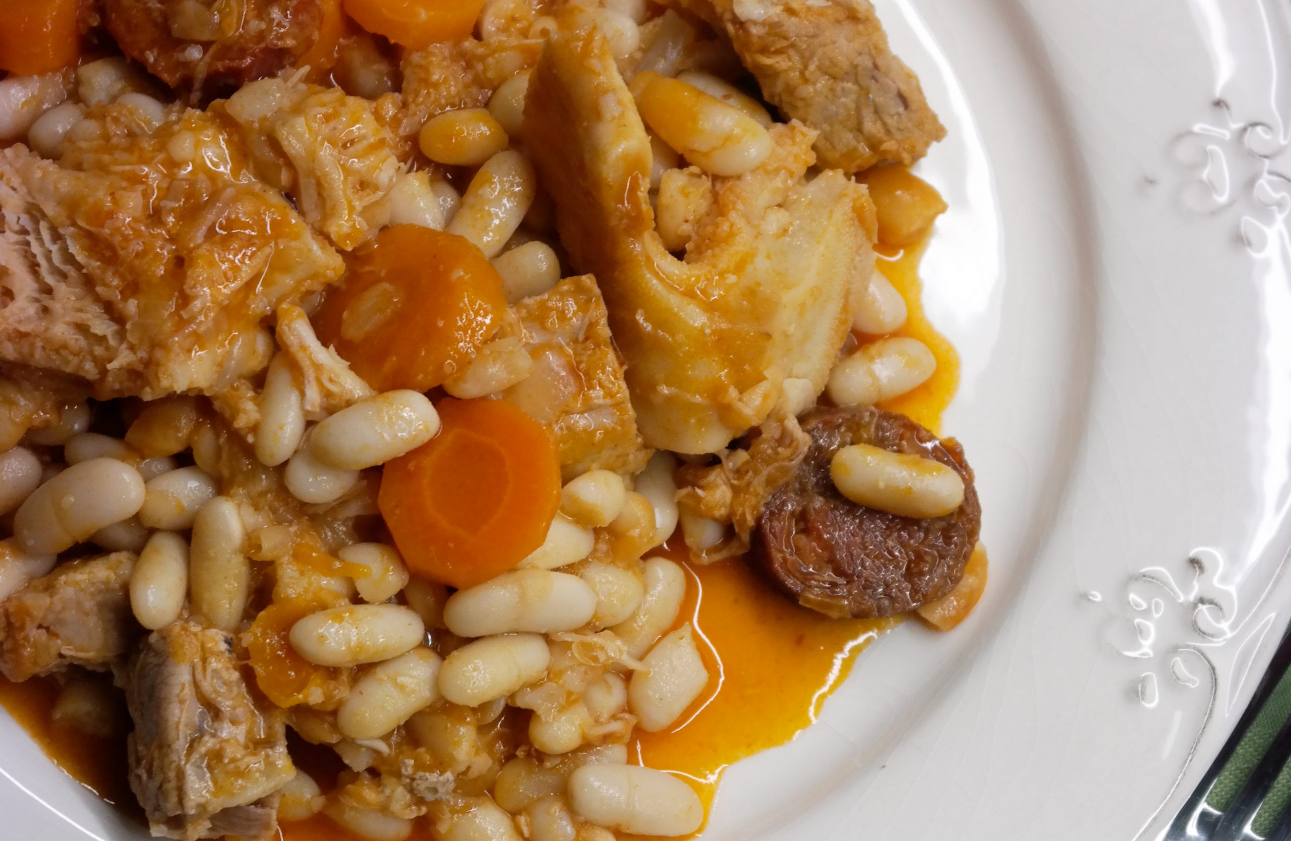 DOBRADA COM FEIJÃO BRANCO. Um clássico da cozinha portuguesa!